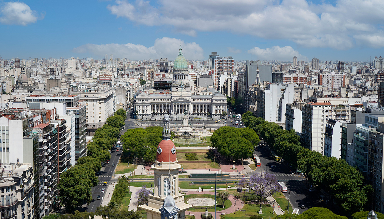 Buenos Aires skyline, Argentina
